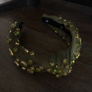 Olive green lele headband